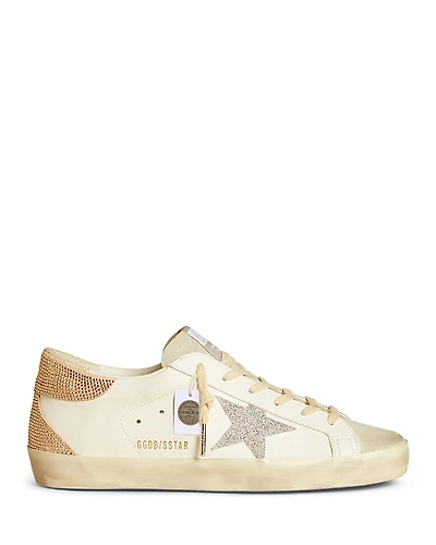 Golden Goose Unisex Super Star Lace Up Sneakers