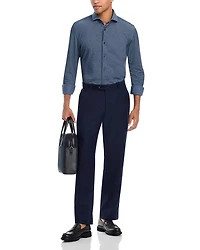 Hal Spread Collar Casual Button Down Shirt