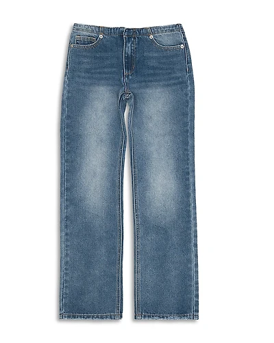 Joe's Jeans Girls' Lara Straight Leg Mini Waist - Big Kid