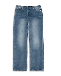 Joe's Jeans Girls' Lara Straight Leg Mini Waist - Big Kid