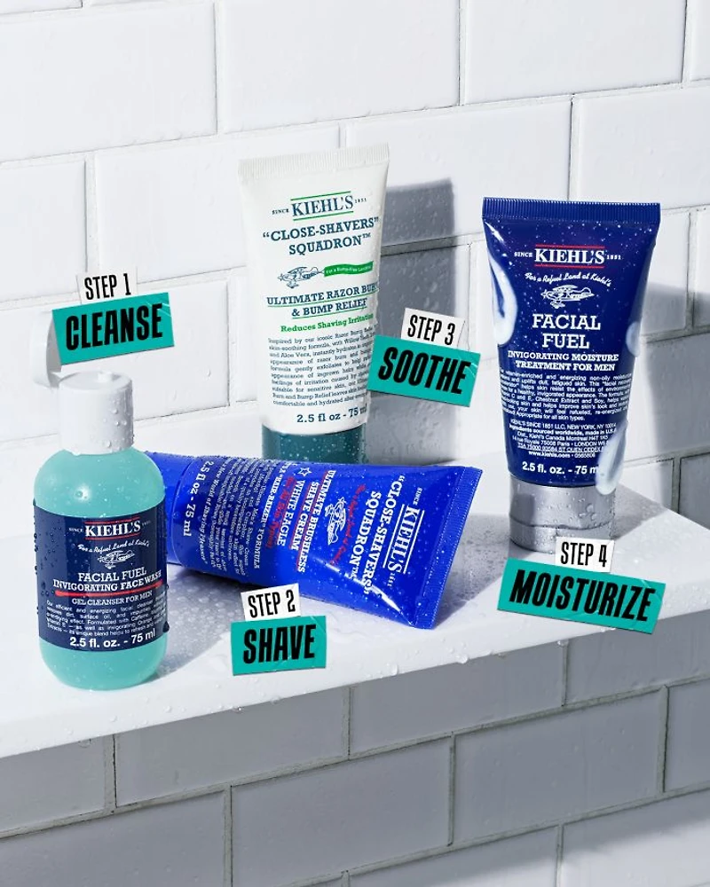 Kiehl's Since 1851 Grooming Regimen Men's Skincare Set ($88 value)