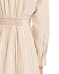 Aria Striped Mini Dress