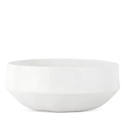 Vietri Aria White Organic Large Serving Bowl
