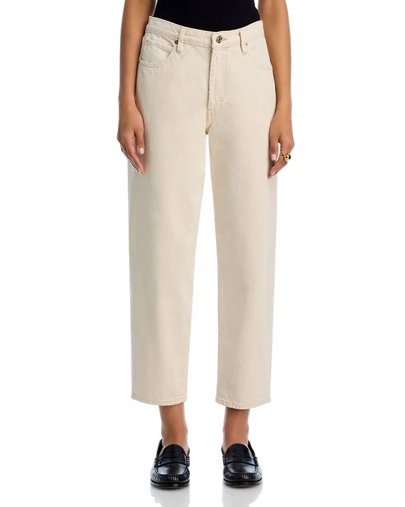 The Candle High Rise Ankle Tapered Jeans Butter