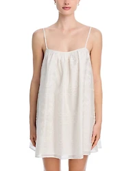 Embroidered Swim Cover-Up Dress - Exclusive