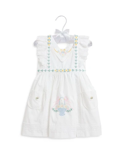 Girls' Embroidered Cotton Dress & Bloomer - Baby