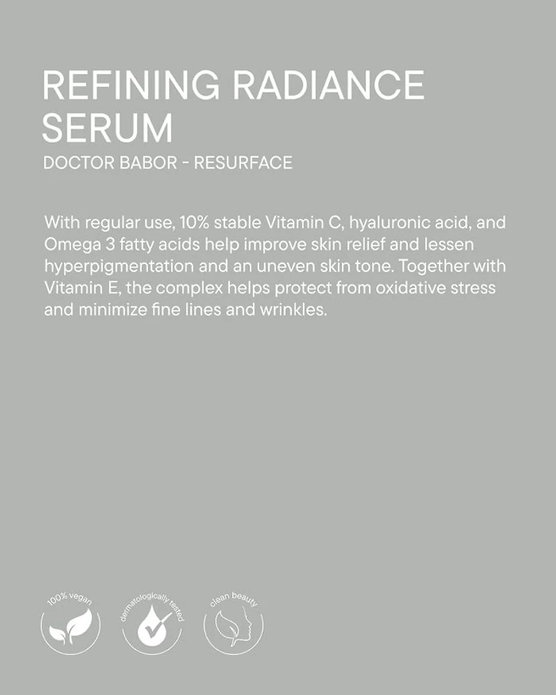 Refining Radiance Serum 1 oz.
