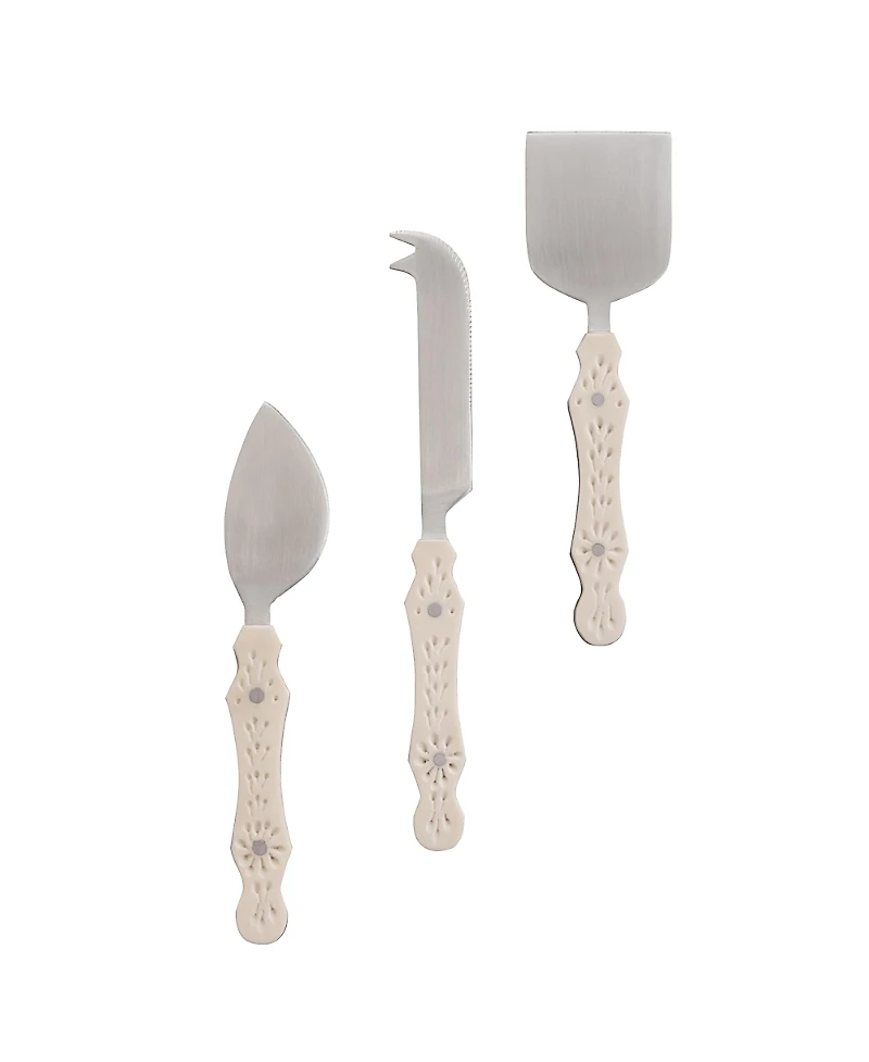 Gauri Kohli Derby Cheese Knives, Set of 3