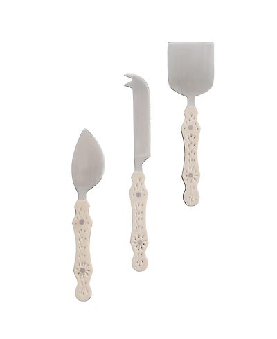 Gauri Kohli Derby Cheese Knives, Set of 3