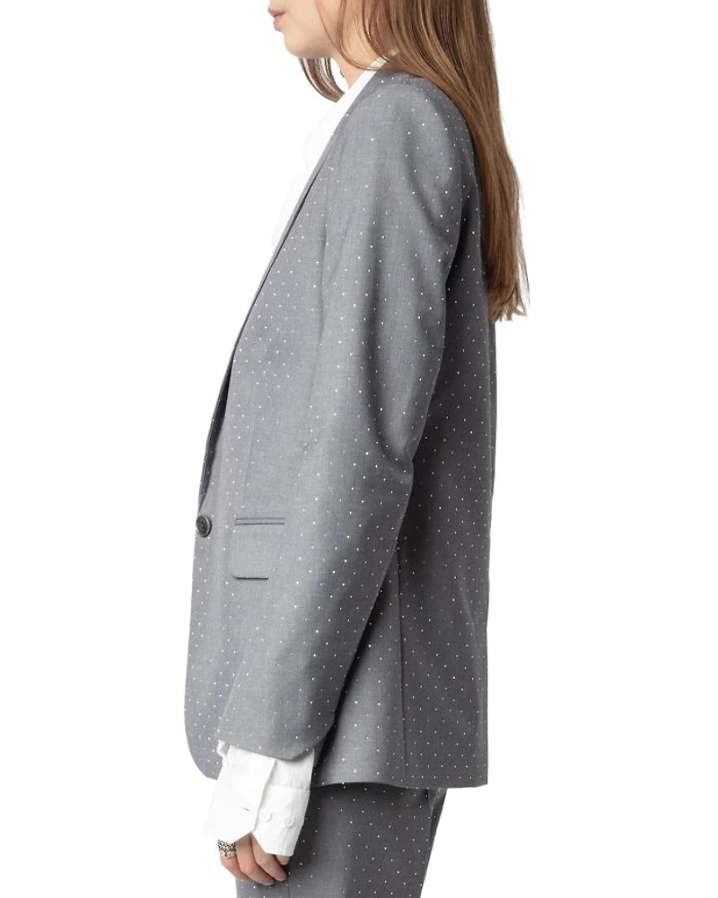 Valse Tailleur Embellished Blazer