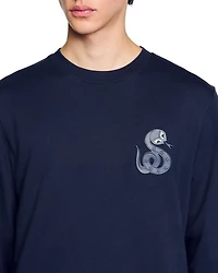 Snake Detail Sweater