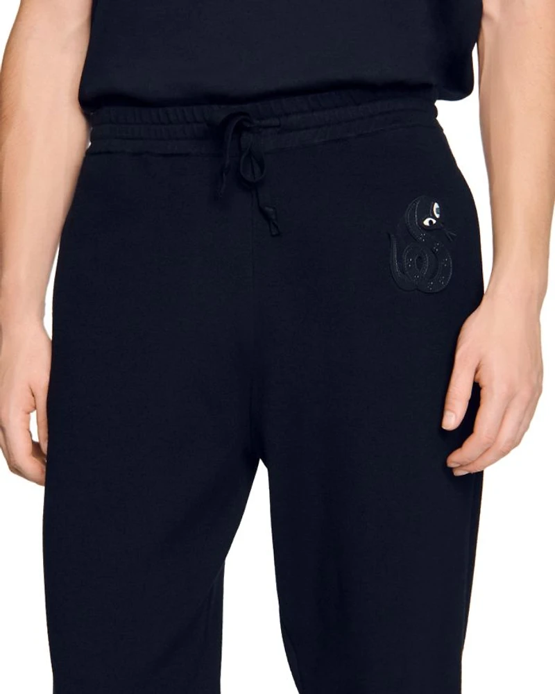 Snake Detail Joggers