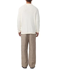 Randy Long Sleeve Boucle Polo Shirt