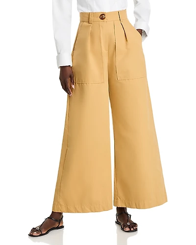The Lulo Project Wide Leg Cargo Pants