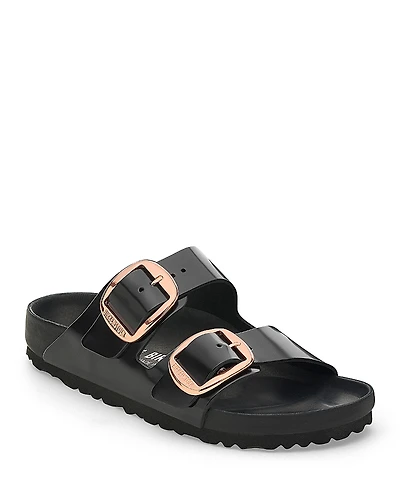 Birkenstock Women's Arizona Big Buckle High Shine Exquisite Leather Sandals