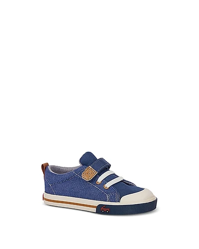 See Kai Run Boys' Stevie Ii Denim Sneakers - Toddler, Little Kid