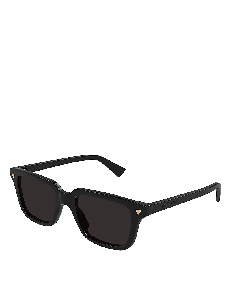 Bottega Veneta Triangle Stud Square Sunglasses, 50mm