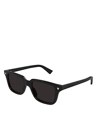Bottega Veneta Triangle Stud Square Sunglasses, 50mm