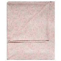 Coco & Wolf Liberty Fabric Capel Pink Print Flat Top Sheet