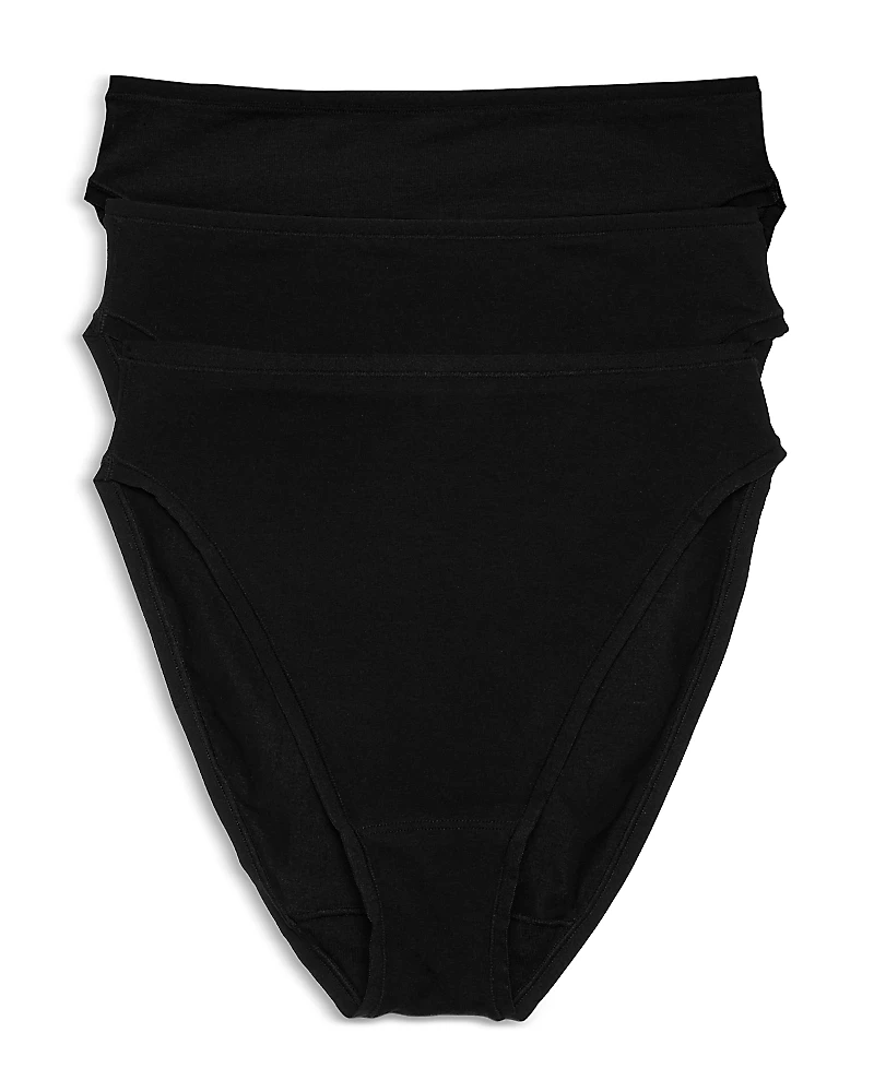 Natori Bliss Bare High Cut Brief, Pack of 3