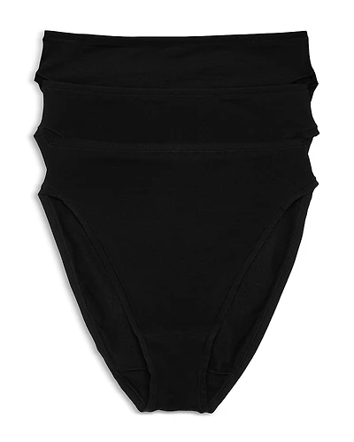 Natori Bliss Bare High Cut Brief, Pack of 3