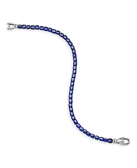 Men's Spiritual Beads Cushion Bracelet with Lapis Lazuli