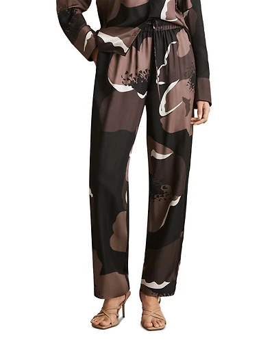 Lottie Printed Wide Leg Pants