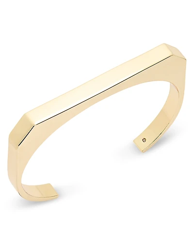 Allsaints Signature Hexagon Cuff Bangle Bracelet