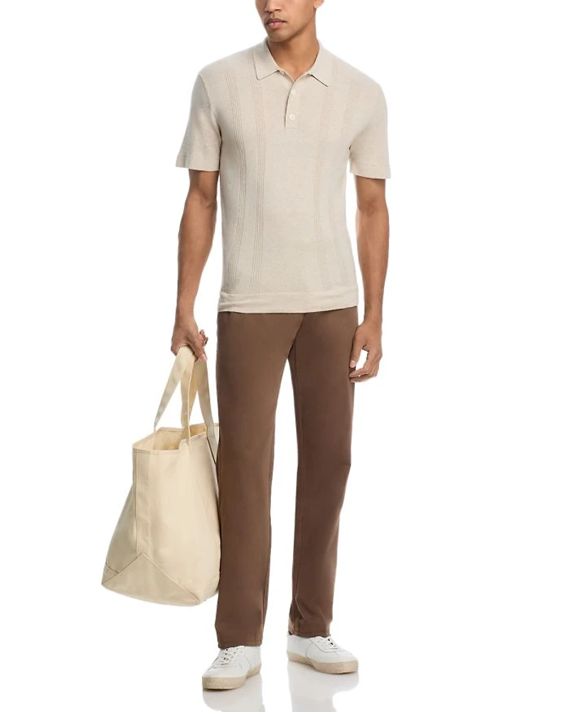Relaxed Fit Polo Sweater