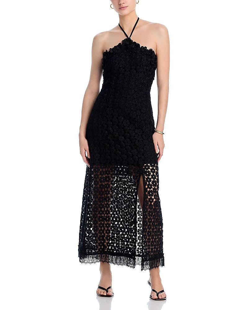 Waimari Celestina Floral Embroidered Dress