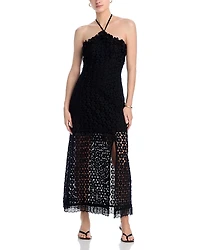 Waimari Celestina Floral Embroidered Dress