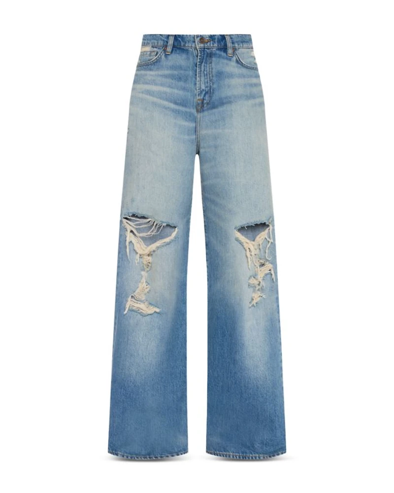 Scout Low Slung Wide Leg Jeans Copper