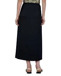 Satin A Line Skirt