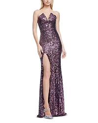 Dress the Population Fernanda Sequin Mermaid Gown