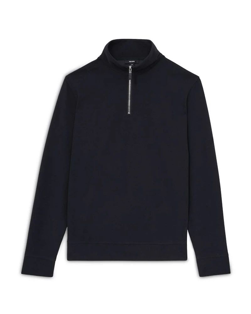 Creek Brushed Cord Half Zip Sweater
