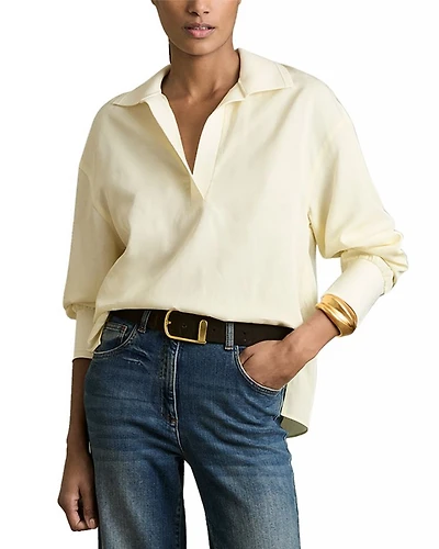 Isobel Overhead Ribbed Knit Shirt