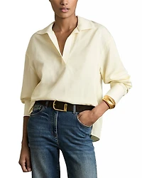 Isobel Overhead Ribbed Knit Shirt