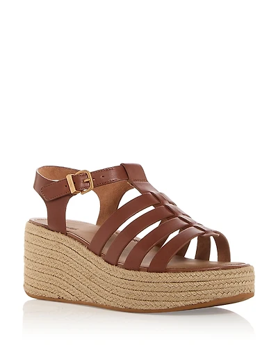 FitFlop Women's Fisherman Espadrille Wedge Sandals
