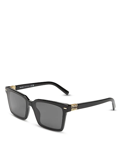 Miu Miu Square Sunglasses, 55mm