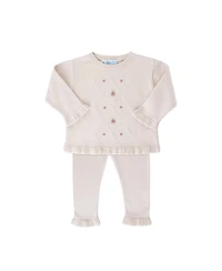 Feltman Brothers Girls' Rosebud Knit Set - Baby, Little Kid