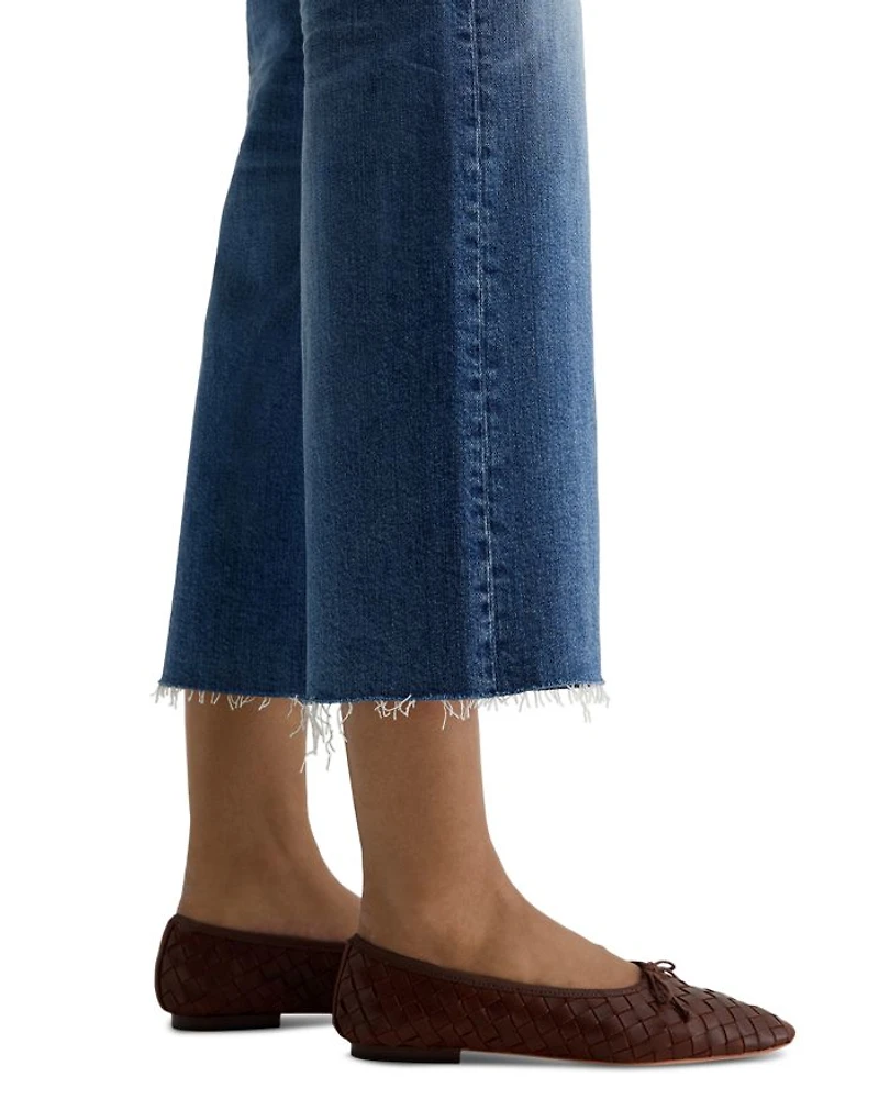 Saige High Rise Wide Leg Cropped Jeans 16 Years Postcard