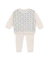 Feltman Brothers Girls' Floral Vine Jacquard Knit Set - Baby, Little Kid