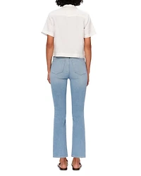 Hampton Linen Cropped Shirt