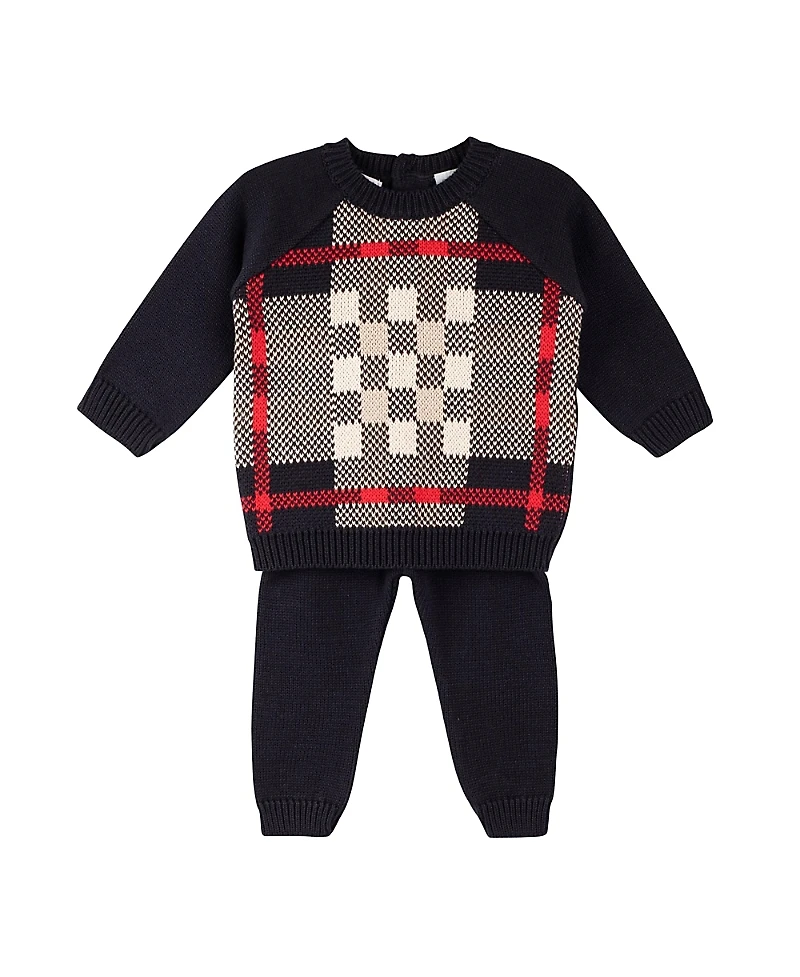 Feltman Brothers Boys' Plaid Sweater Set - Baby, Little Kid
