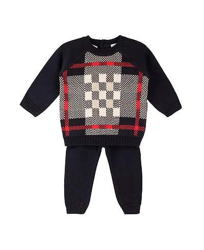 Feltman Brothers Boys' Plaid Sweater Set - Baby, Little Kid