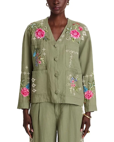 Linen Workwear Jacket