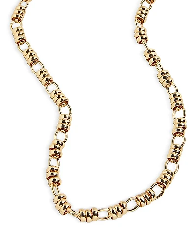 Baublebar Eilleen Yellow Gold Tone Chain Necklace, 17-20