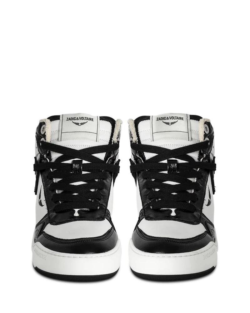 Women's High Wings Mid Top Sneakers