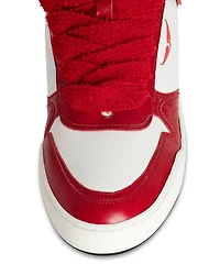 Men's High Wings Leather Sneakers