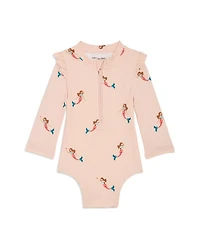Girls' Printed Long Sleeved Swimsuit - Baby